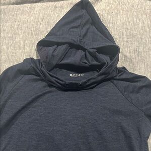 Athleta Dark Blue Hooded Pullover